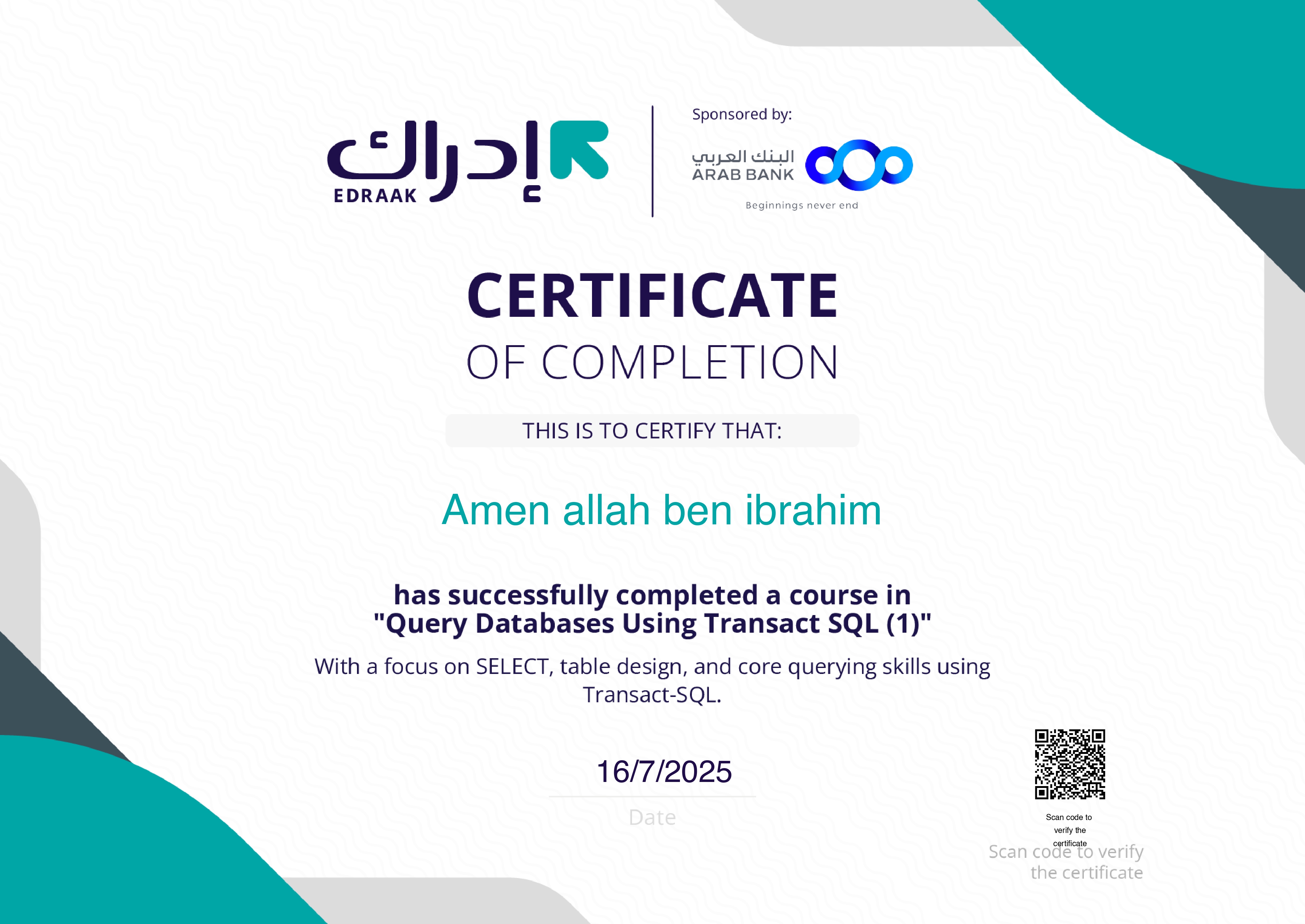 Cert 7